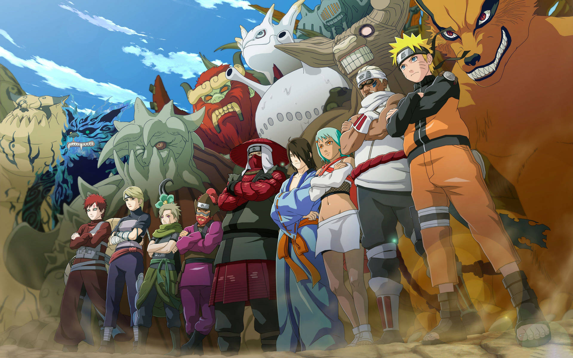 Download Jinchuriki Naruto 4K Wallpaper
