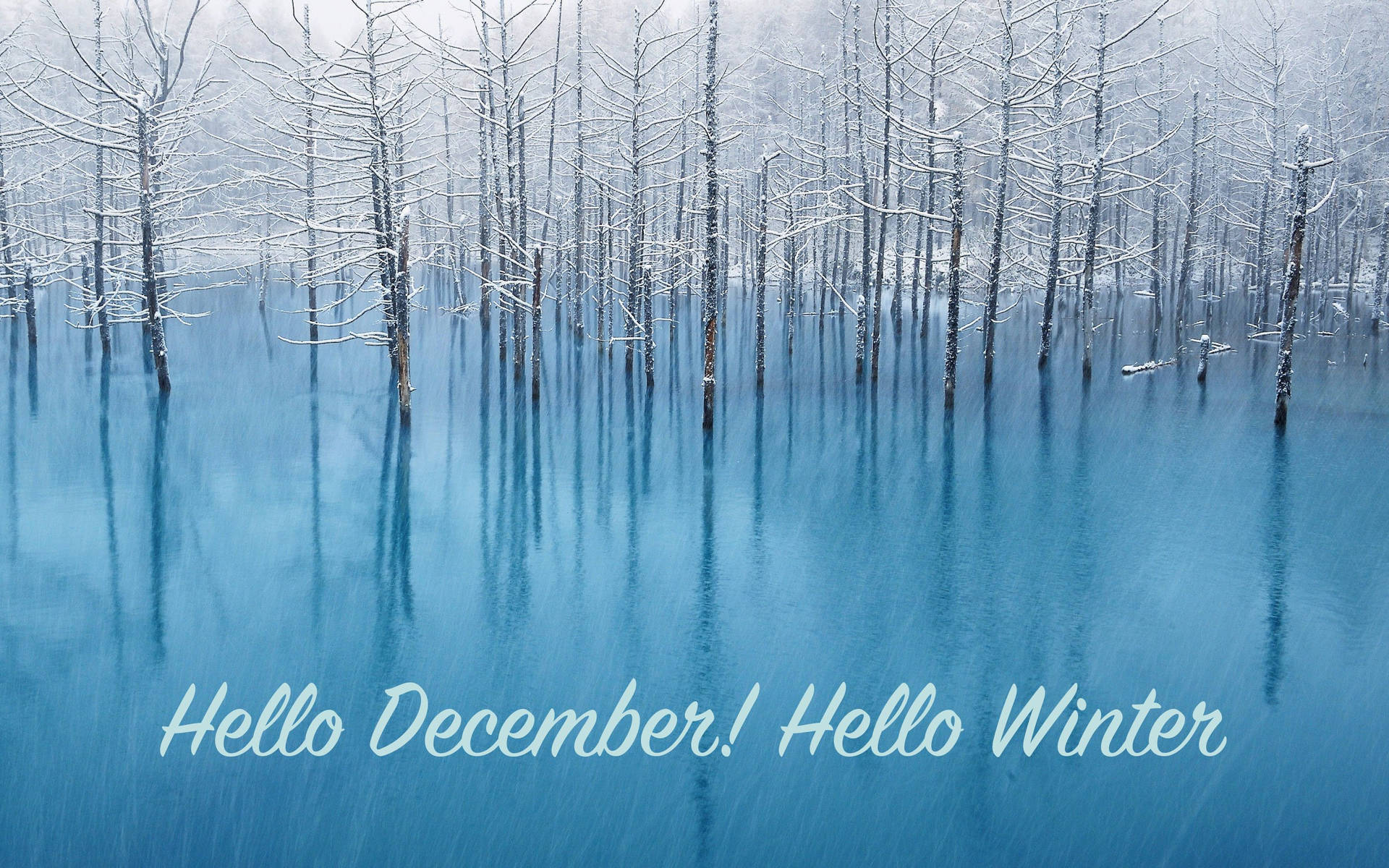 Download Hello December Hello Winter Wallpaper