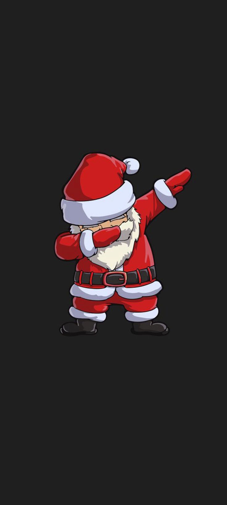 Santa minimalistic wallpaper. Wallpaper iphone christmas, Cute christmas wallpaper, Christmas lockscreen