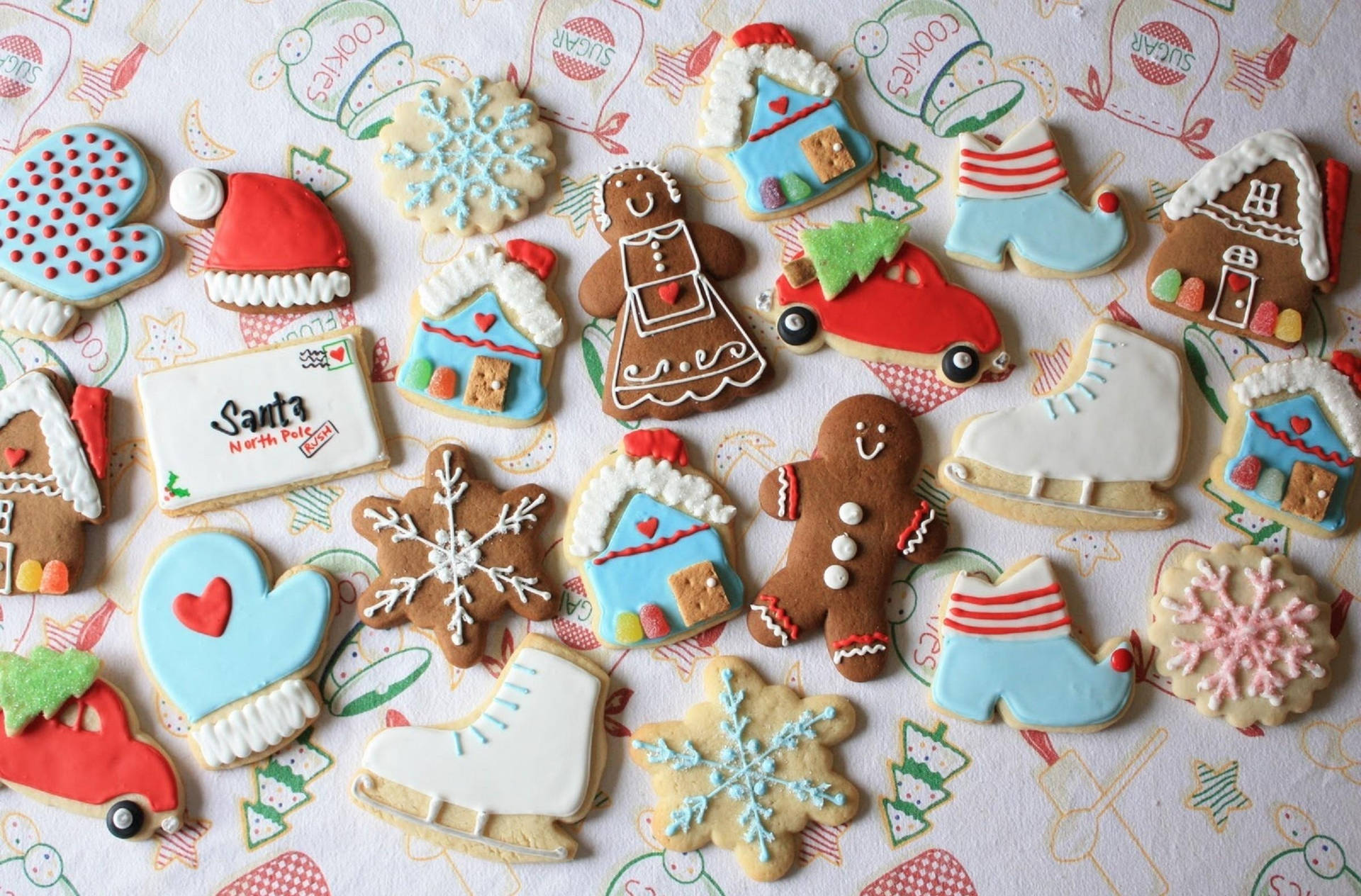 Christmas Cookies Wallpaper
