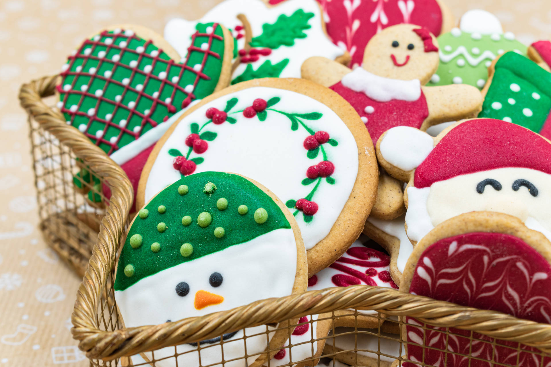Christmas Cookies Wallpaper