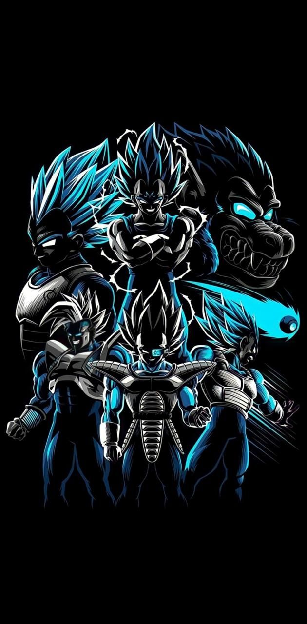 Prince Vegeta wallpaper by TRONIX_CR. Dragon ball z, Dragon ball, Anime dragon ball goku