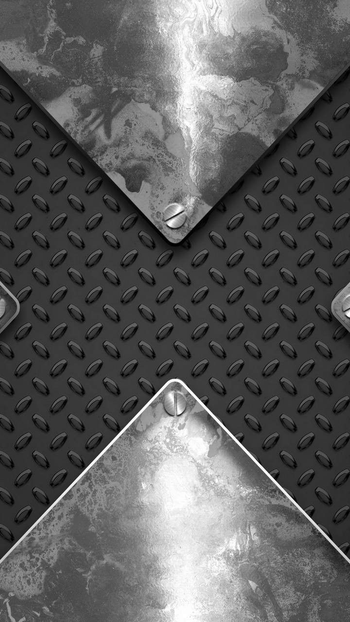Screwed Metal. Silver wallpaper, Smartphone wallpaper, Cellphone wallpaper