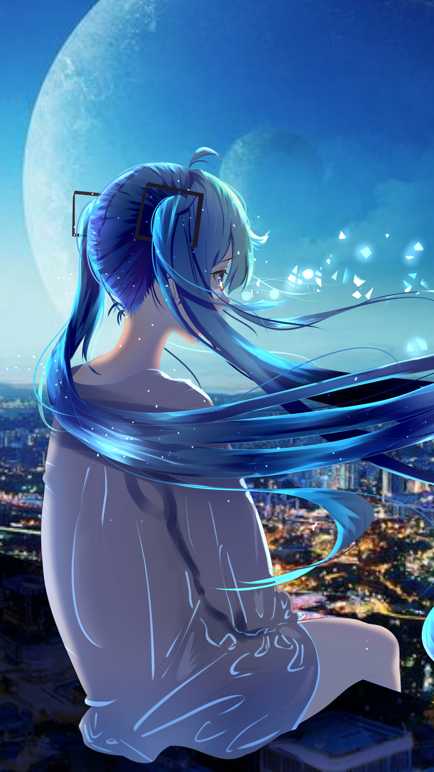 Anime Vocaloid Phone Wallpaper by 阿戈魔AGM