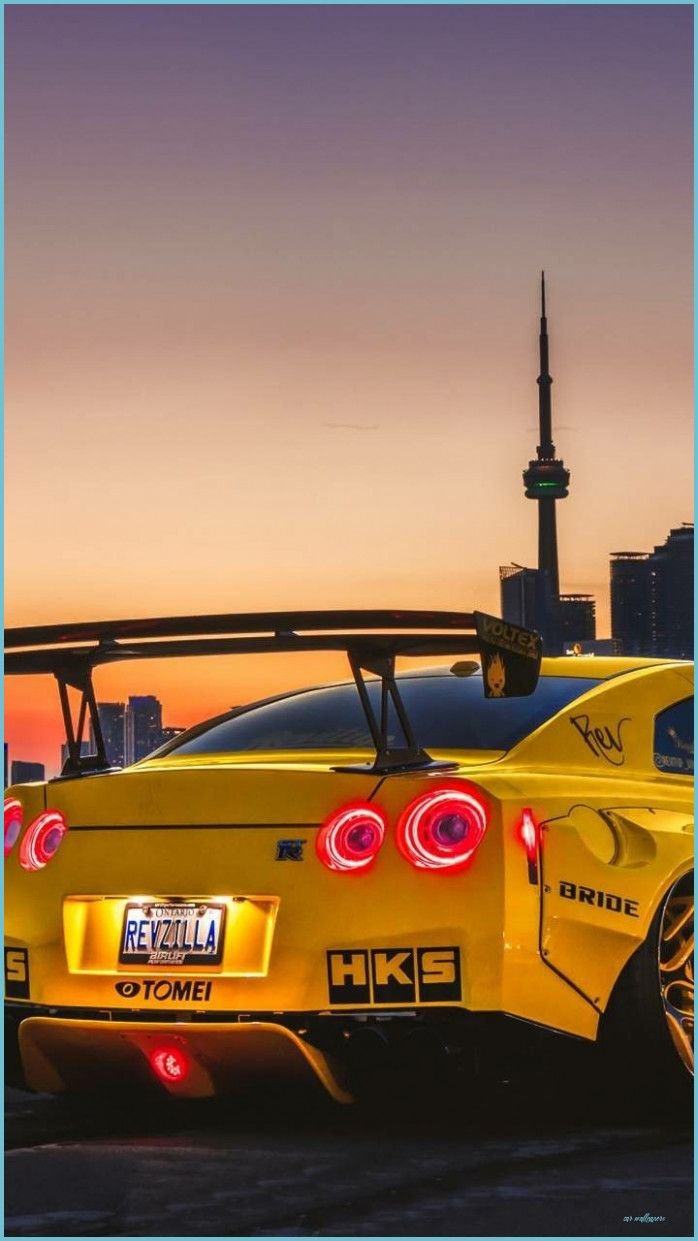 Yellow Nissan Gtr Wallpaper Download