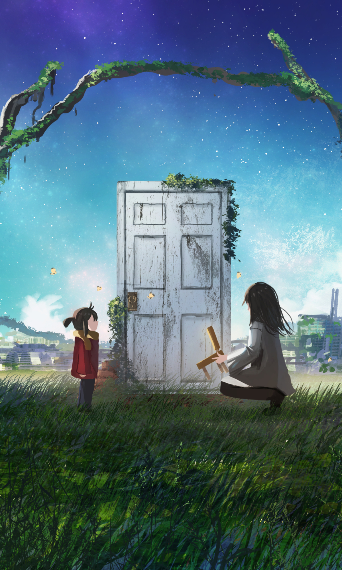 Suzume no Tojimari Phone Wallpaper