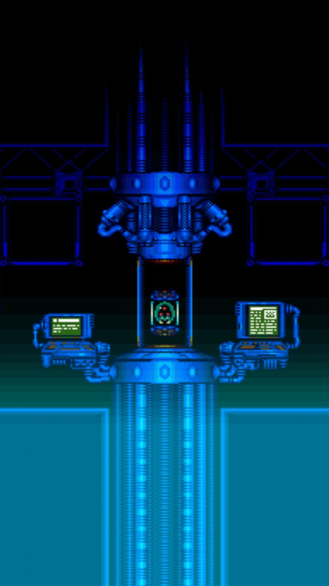 Sharing my new Super Metroid live wallpaper I made with some help from my friend Haymurus. [1080x1920]