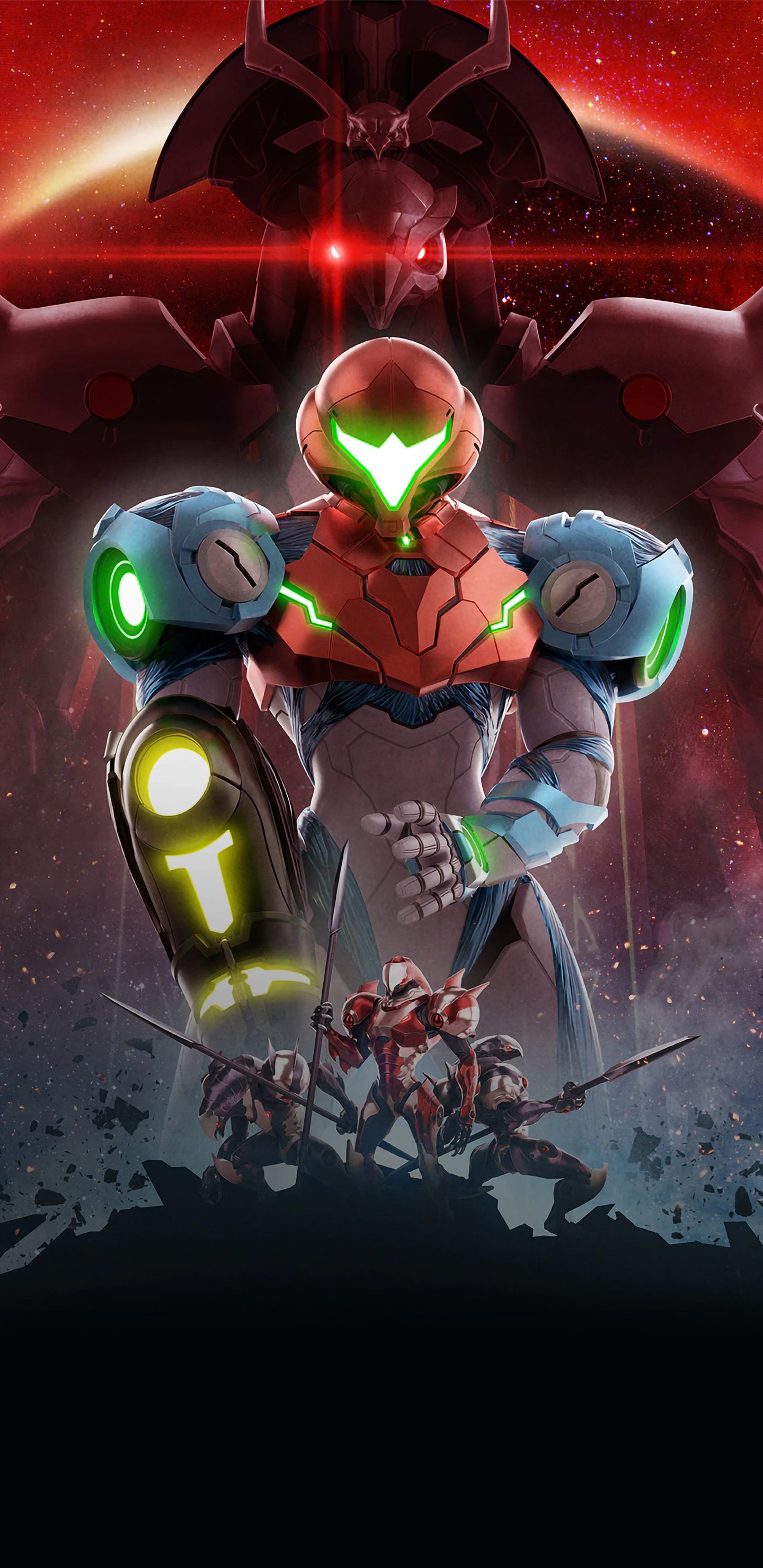 Metroid Dread Artwork Version 4 Wallpaper with Monocle