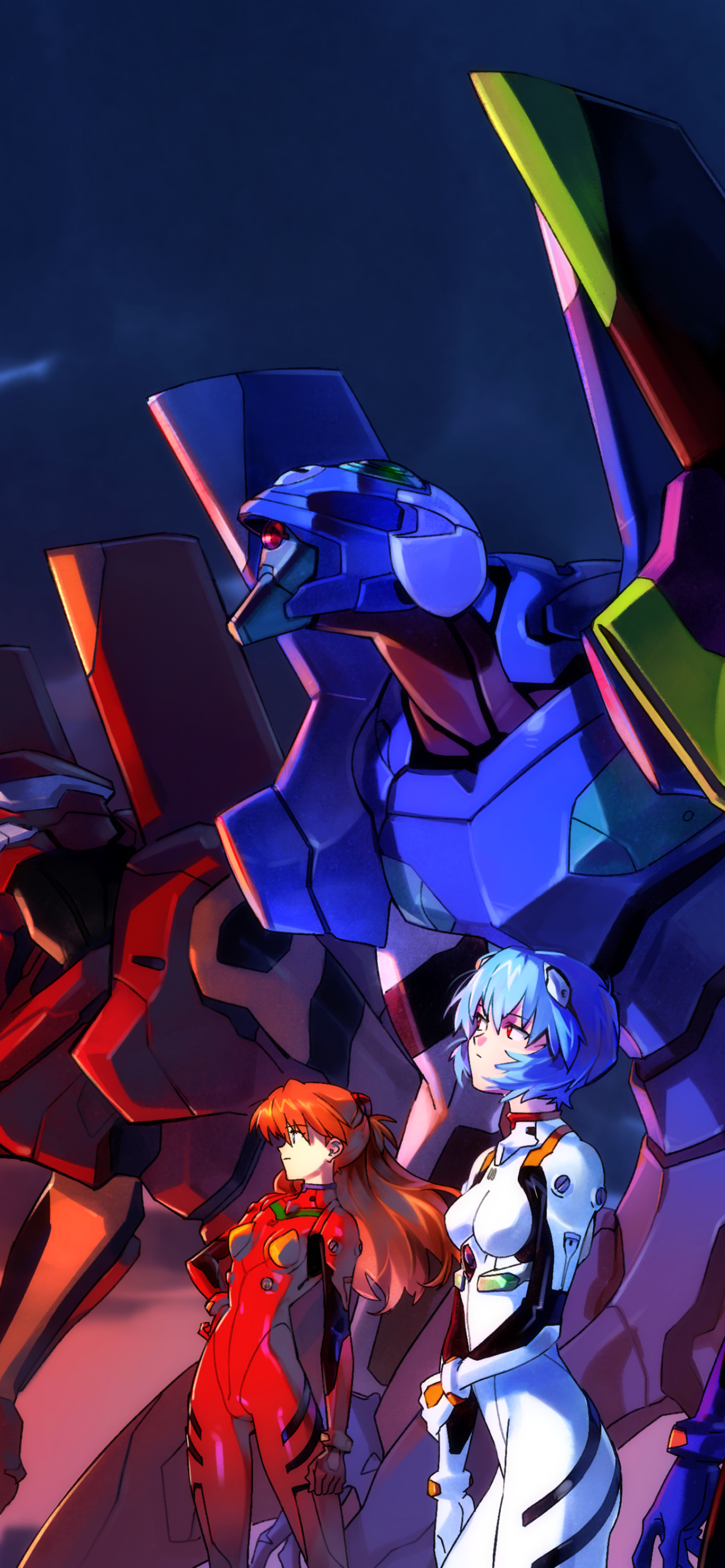Anime Neon Genesis Evangelion Phone Wallpaper