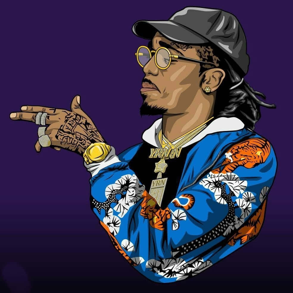 Cartoon Rappers Wallpaper