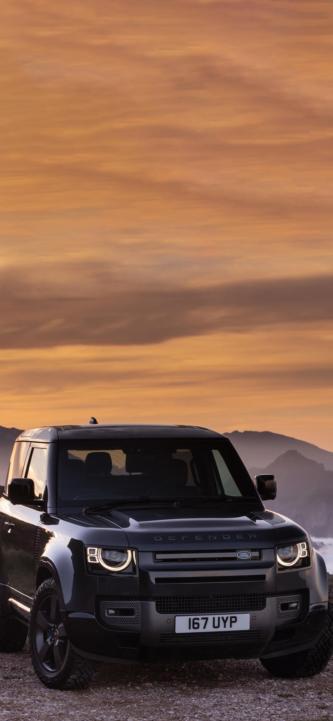 Land Rover Defender 90 V8 Carpathian Edition iPhone XS, iPhone 10, iPhone X HD 4k Wallpaper, Image, Background, Photo and Picture