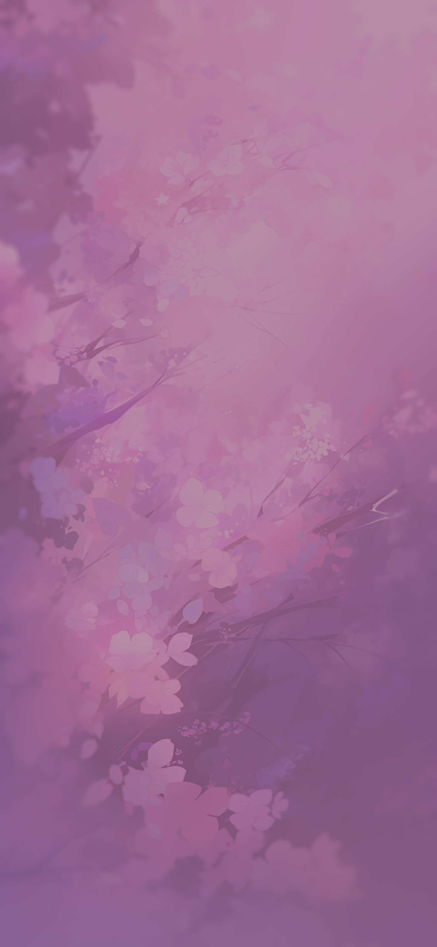 Soft Violet Delicate Nature Wallpaper Aesthetic Wallpaper