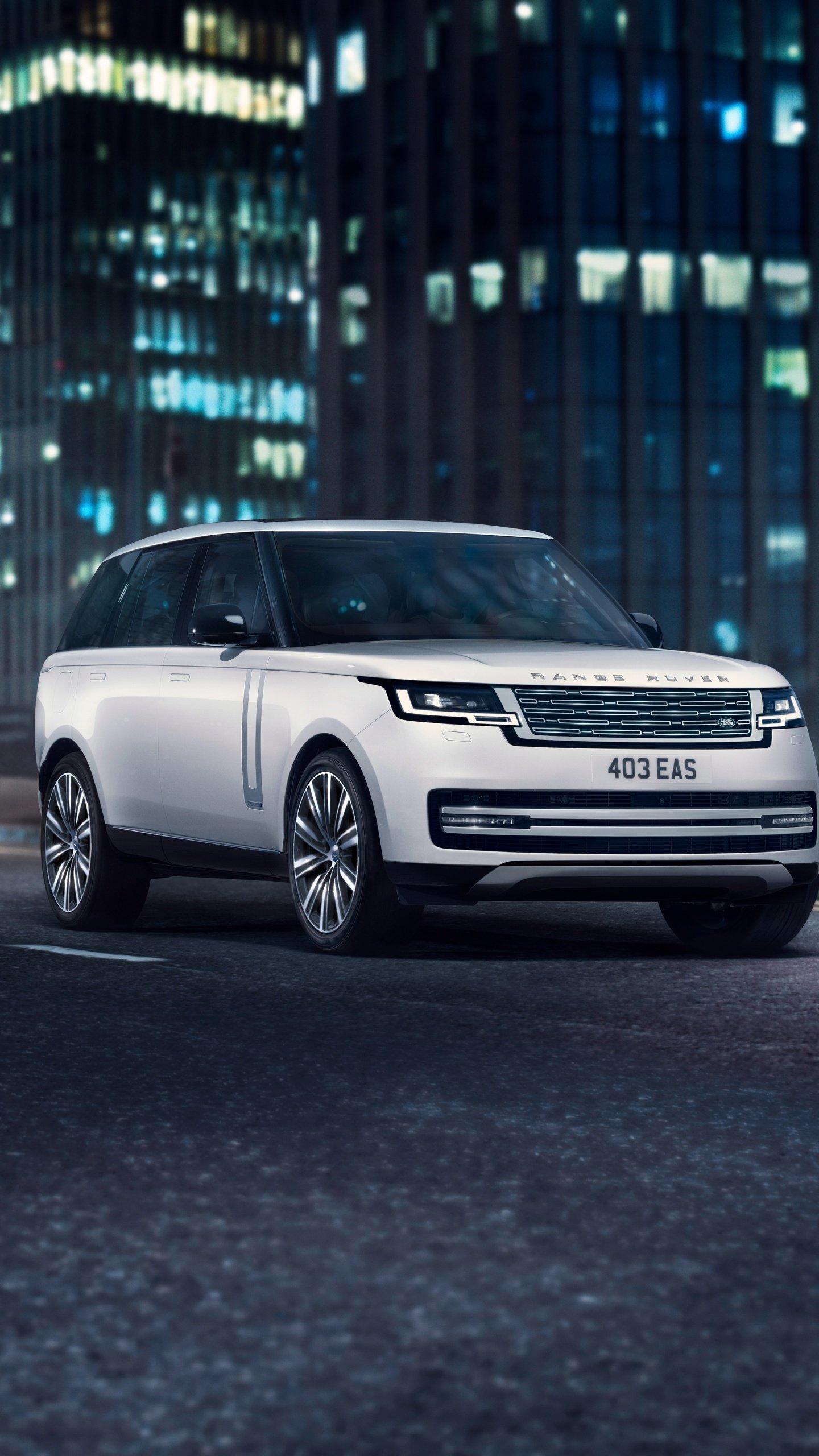White range rover Wallpaper Download