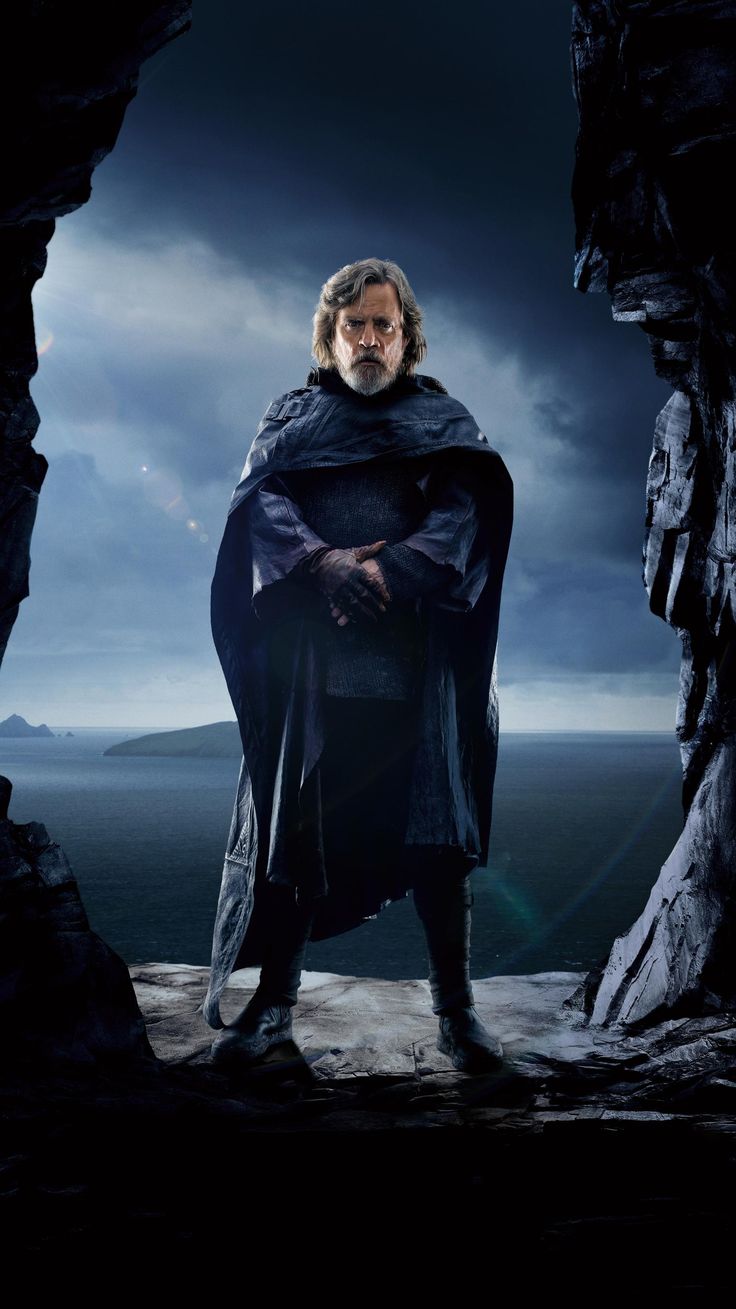 Star Wars: The Last Jedi Phone Wallpaper. Moviemania. Star wars luke skywalker, Star wars luke, Star wars fans