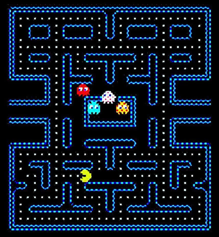 Download Classic Pac Man Game Background
