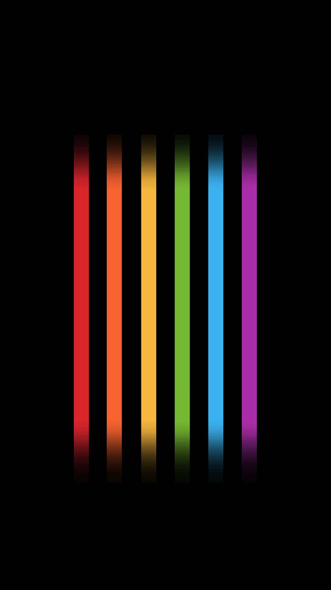 Download Rainbow Stripes LGBT iPhone Wallpaper