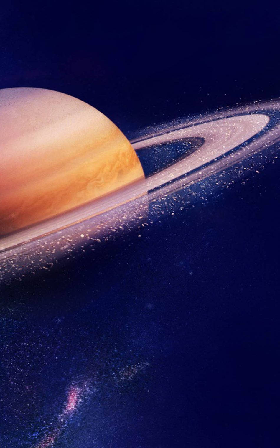 Download Planet Saturn Rings Wallpaper