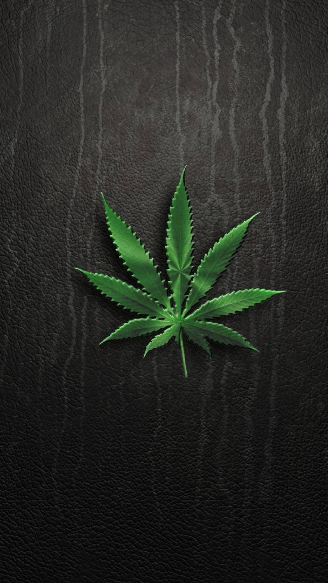 Download Sleek Weed For iPhone Screens Wallpaper