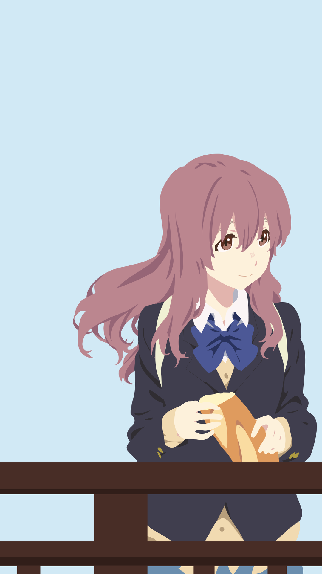 A Silent Voice Wallpaper for iPhone and Android