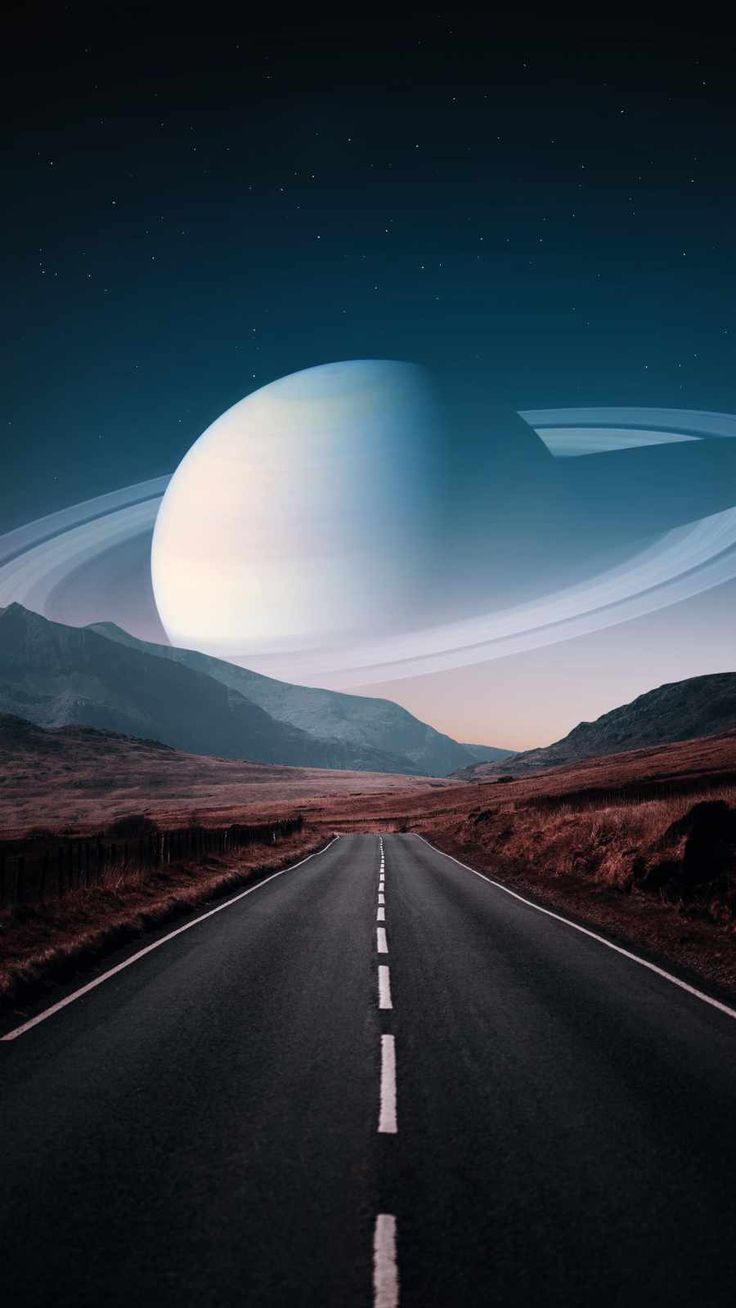 Saturn Road IPhone Wallpaper Wallpaper, iPhone Wallpaper. Unique iphone wallpaper, Beautiful nature picture, Nature picture