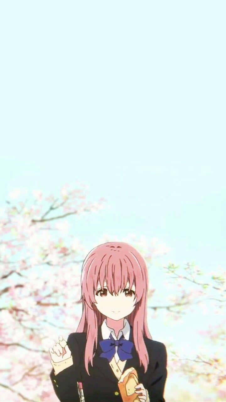 Download Enchanting Image Of Shouko Nishimiya From A Silent Voice Wallpaper