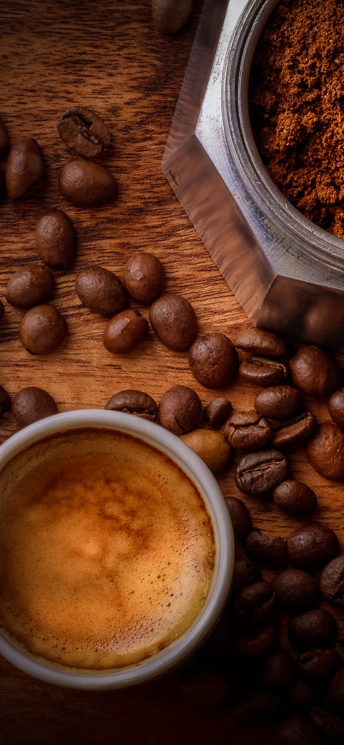 Coffee Beside Coffee Beans iPhone XS, iPhone 10, iPhone X HD 4k Wallpaper, Image, Background, Photo and Picture