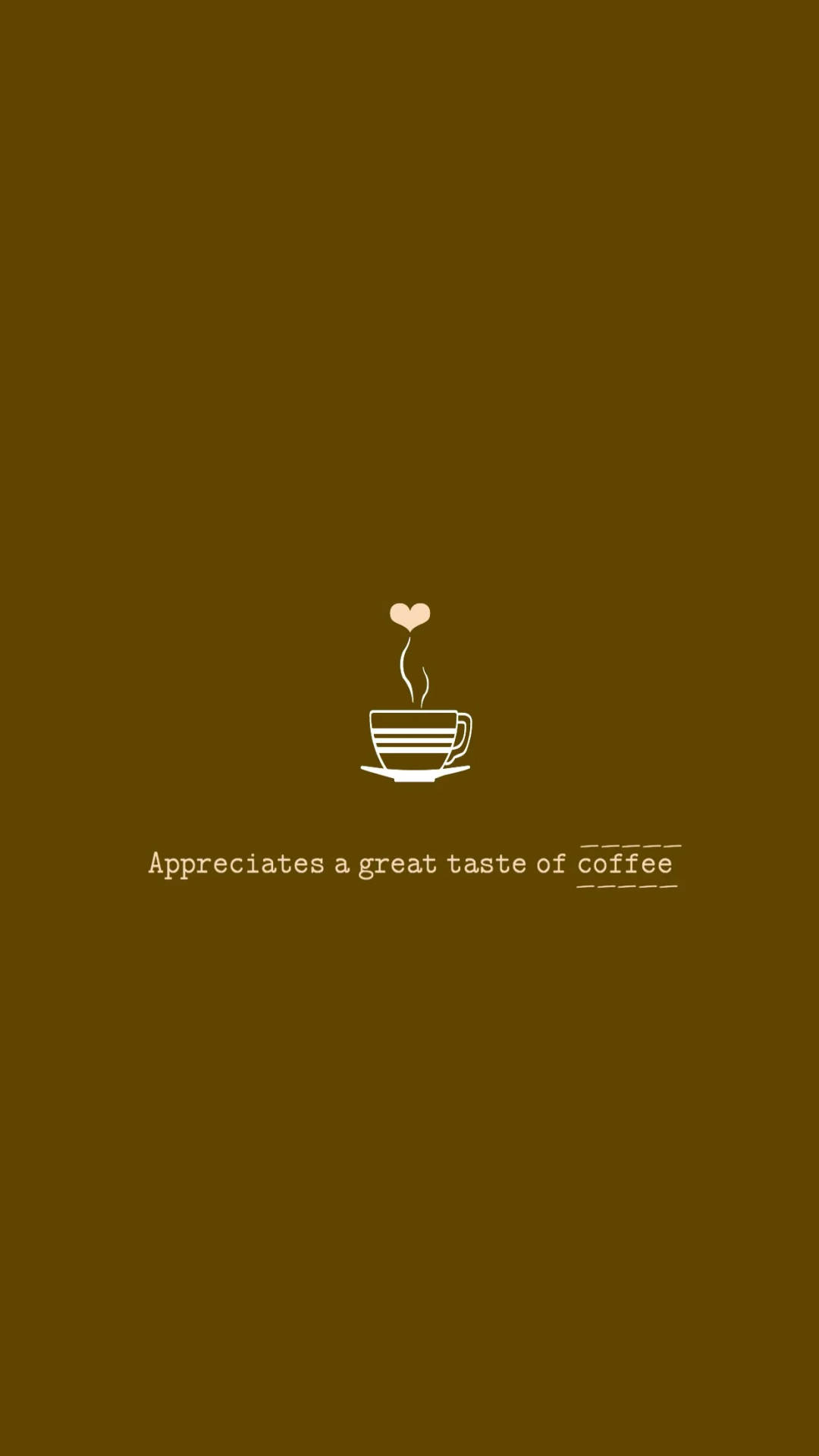 Download Appreciate A Great Taste Of Coffee Aesthetic Wallpaper