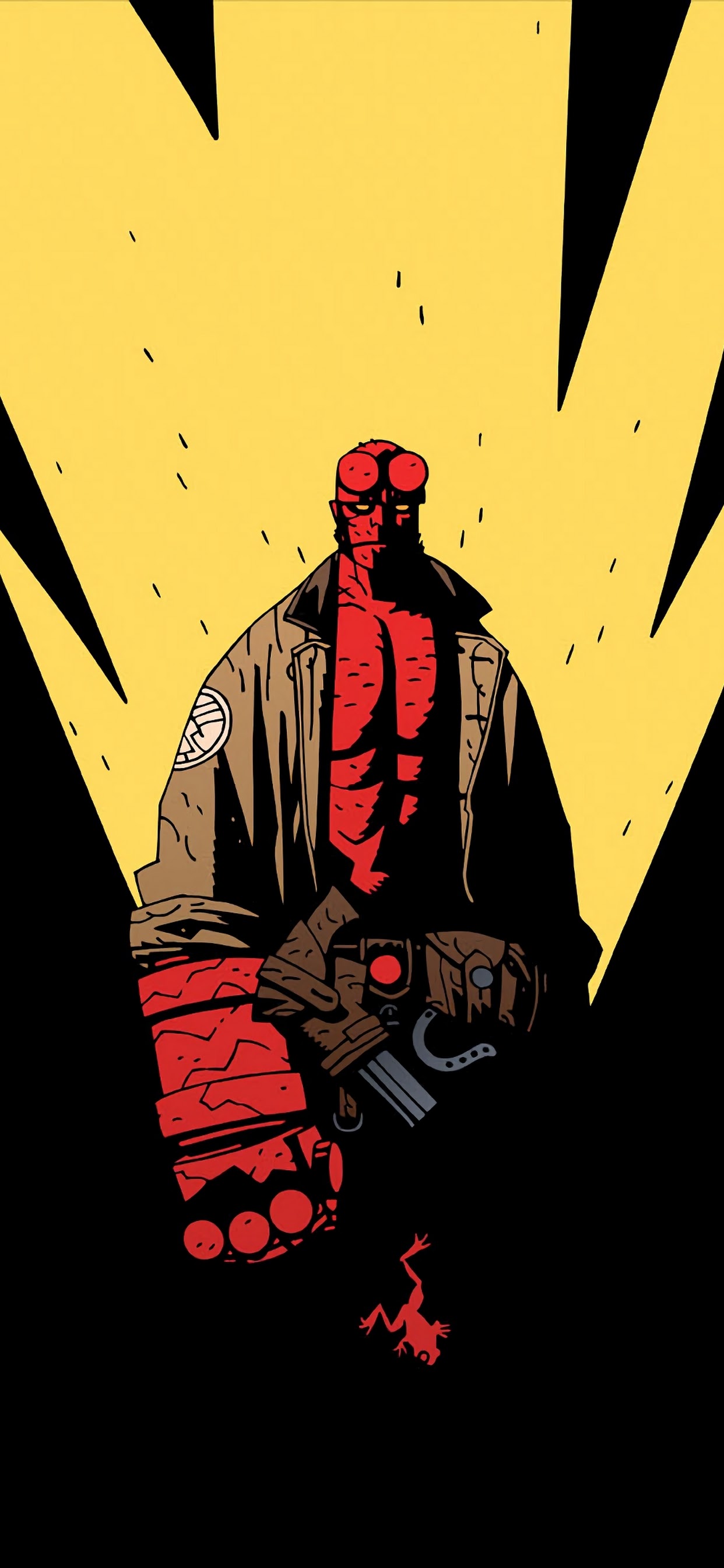 Hellboy Comics 4K Wallpaper