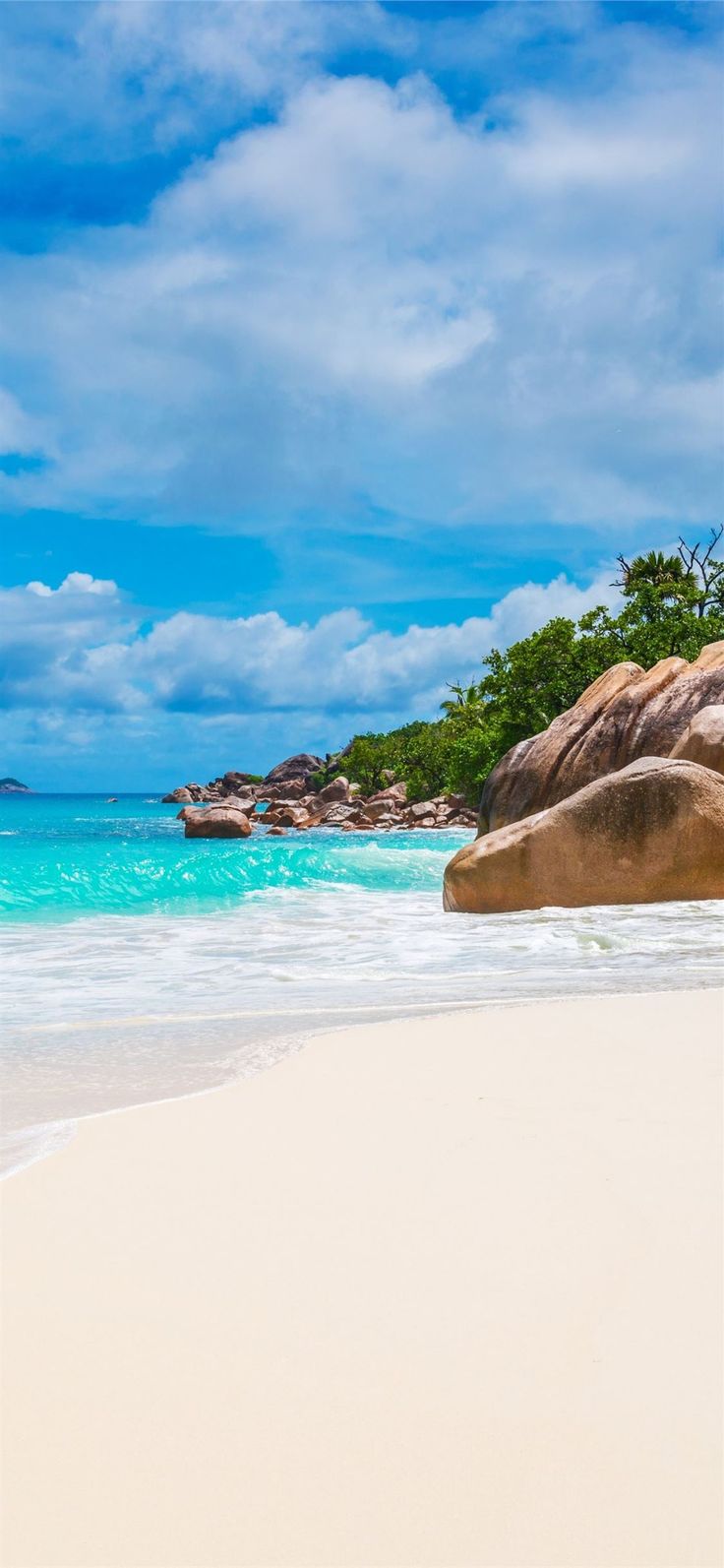 Maldives Seychelles beach ocean coast palm sky 5k #Seychelles mostbeautifulplacestovisit #iPhone11Wallpape. Seychelles beach, Beach wallpaper, Wallpaper earth
