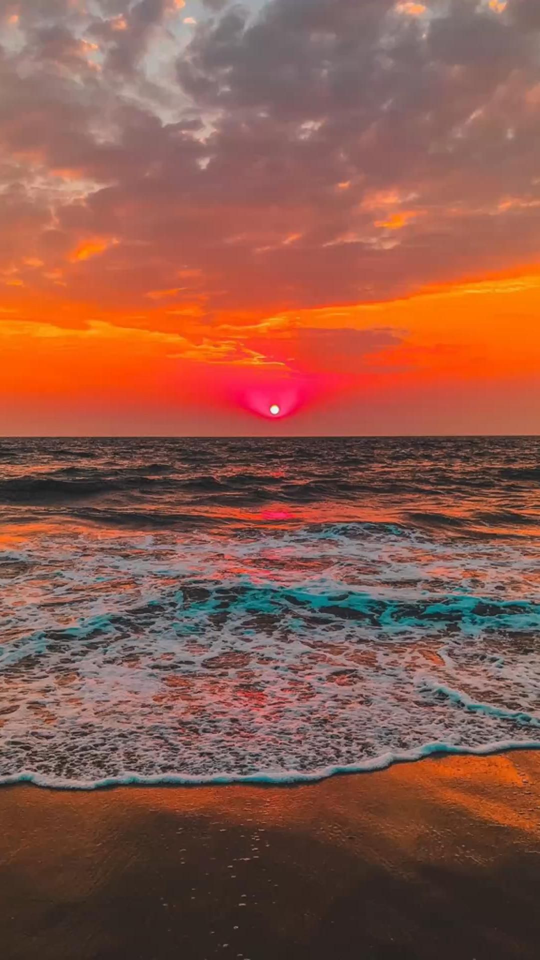 beach views. Sunset wallpaper, Sunset iphone wallpaper, Beach sunset wallpaper