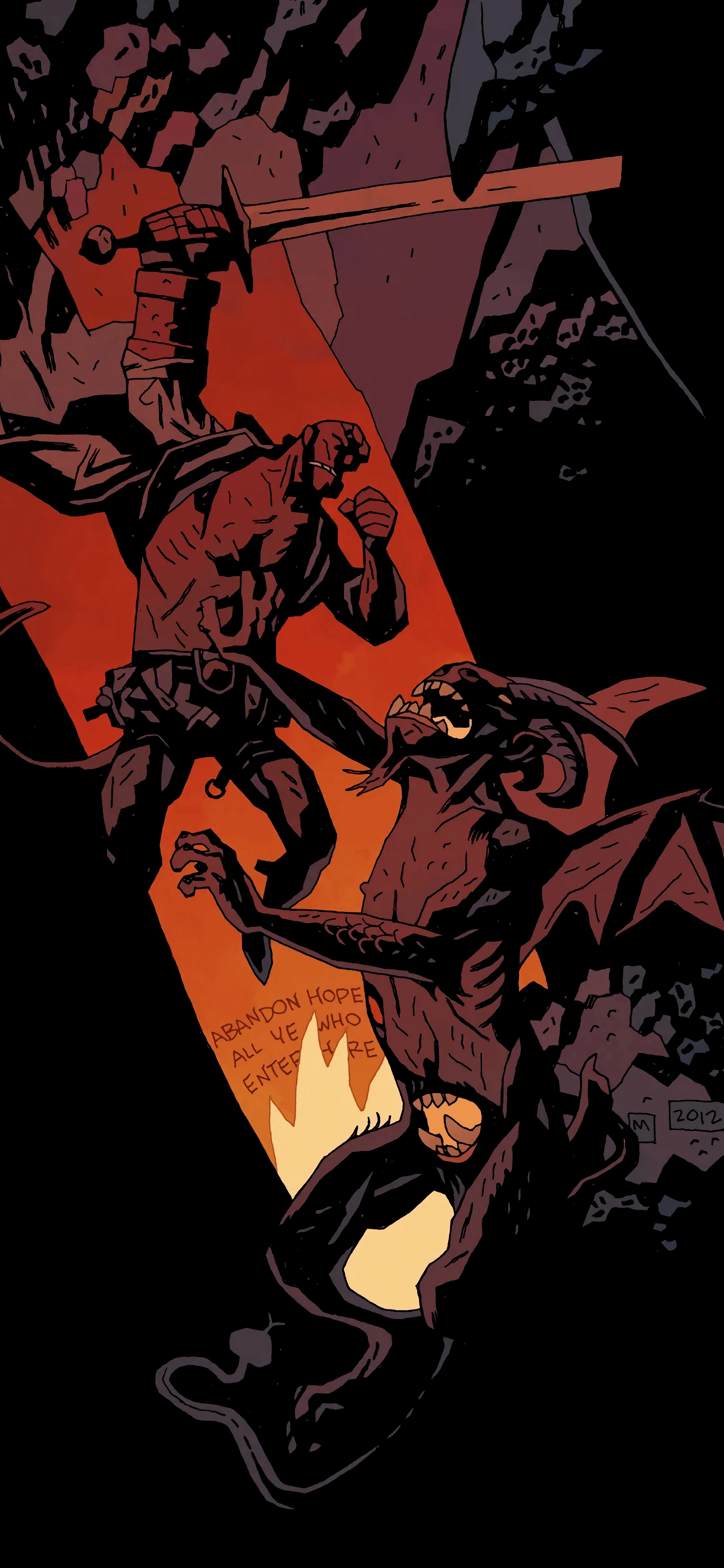 Hellboy wallpaper [3102x6720]