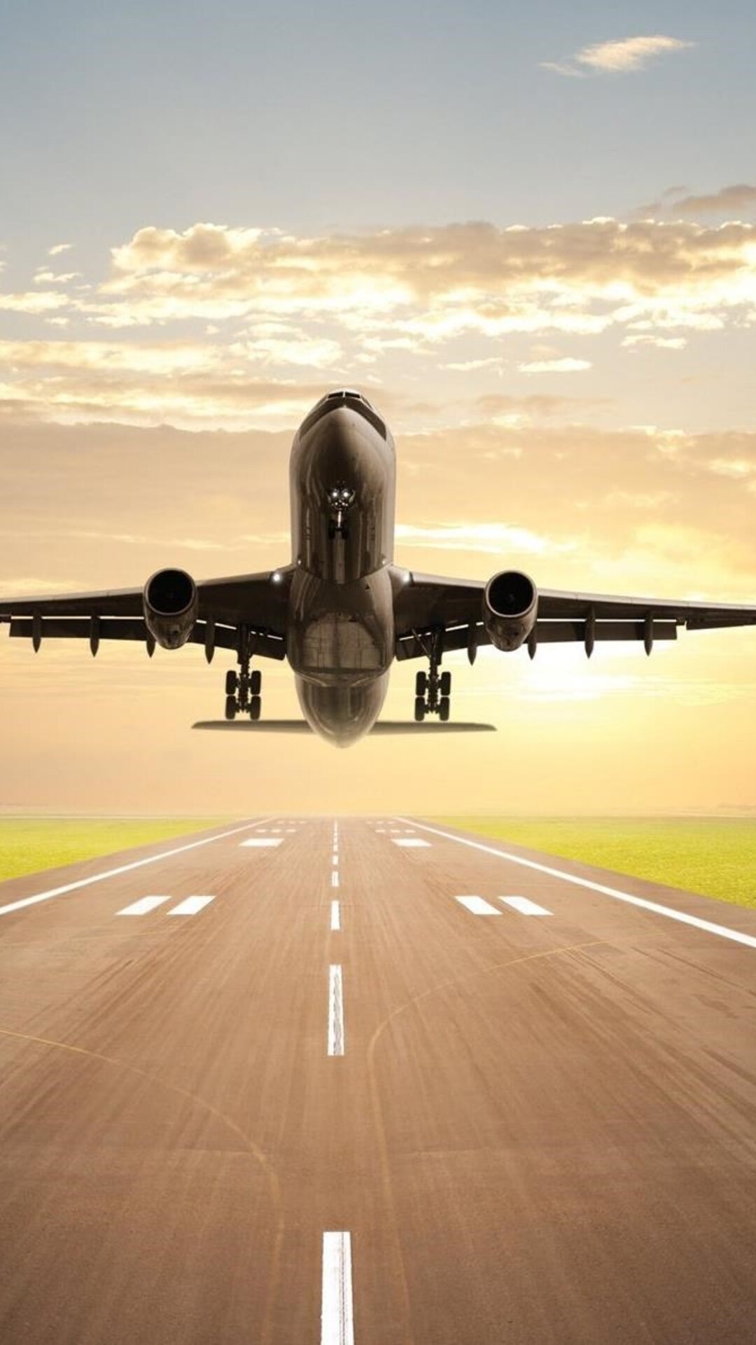 Plane Taking Off iPhone 7, 6s, 6 Plus, Pixel xl , One Plus 3, 3t, 5 HD 4k Wallpaper, Image, Background, Photo and Picture