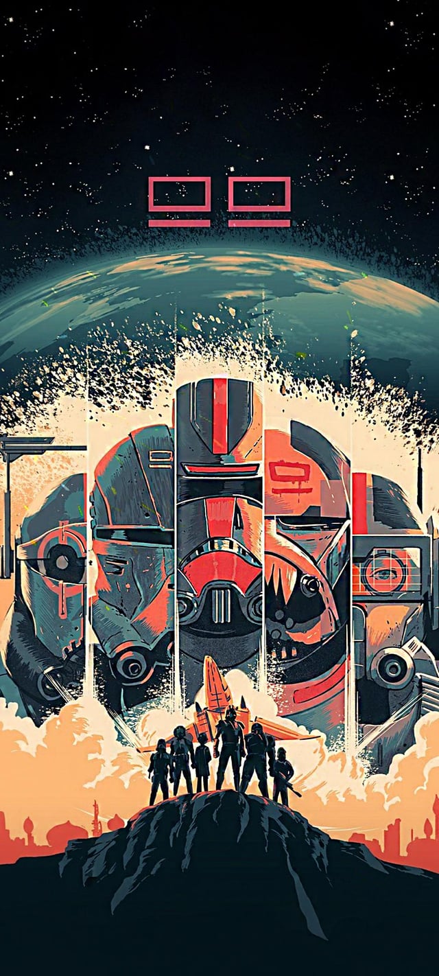 Star Wars Instagram posted 3 wallpaper on their story, I turned them into phone size wallpaper and cleaned them up a bit, I hope you will like it!