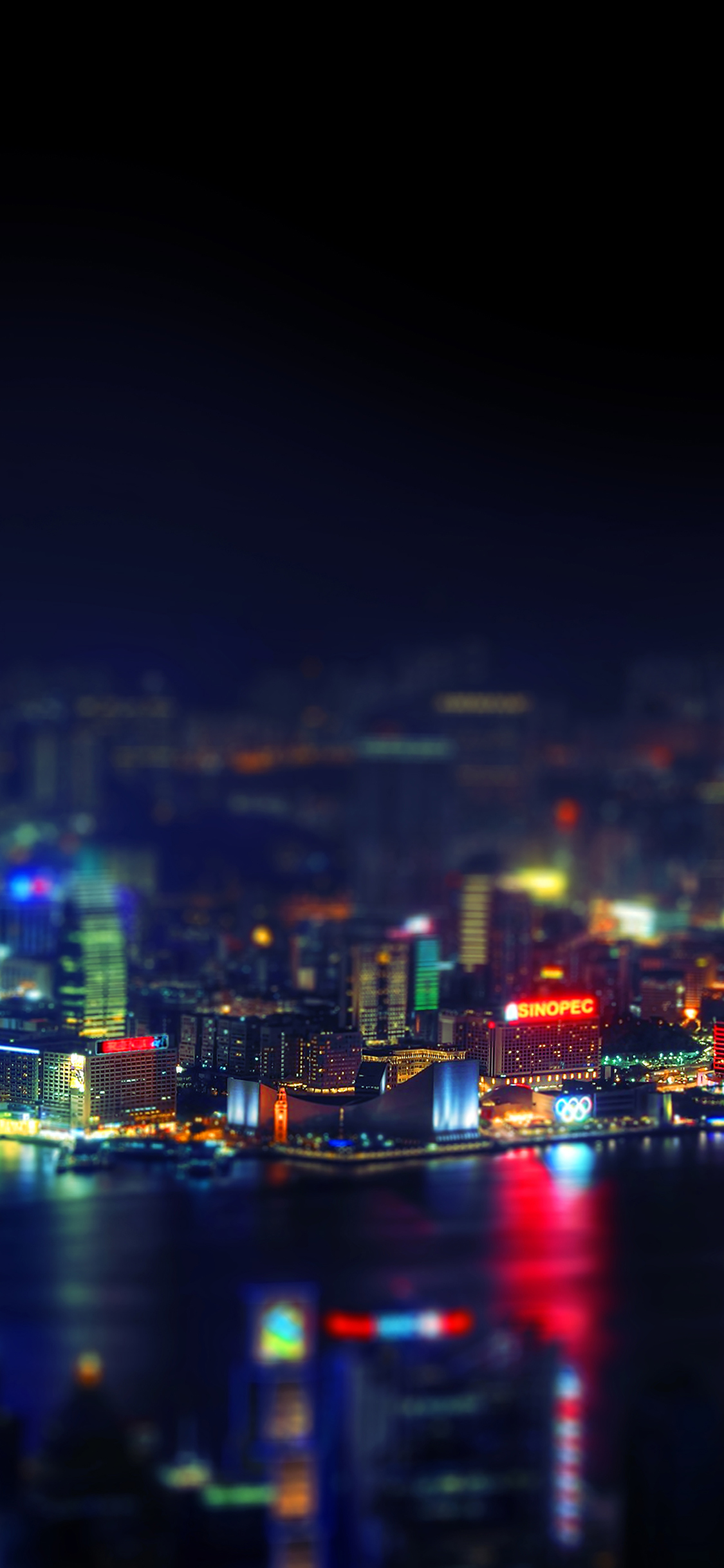 Hongkong Night Cityscapes Lights