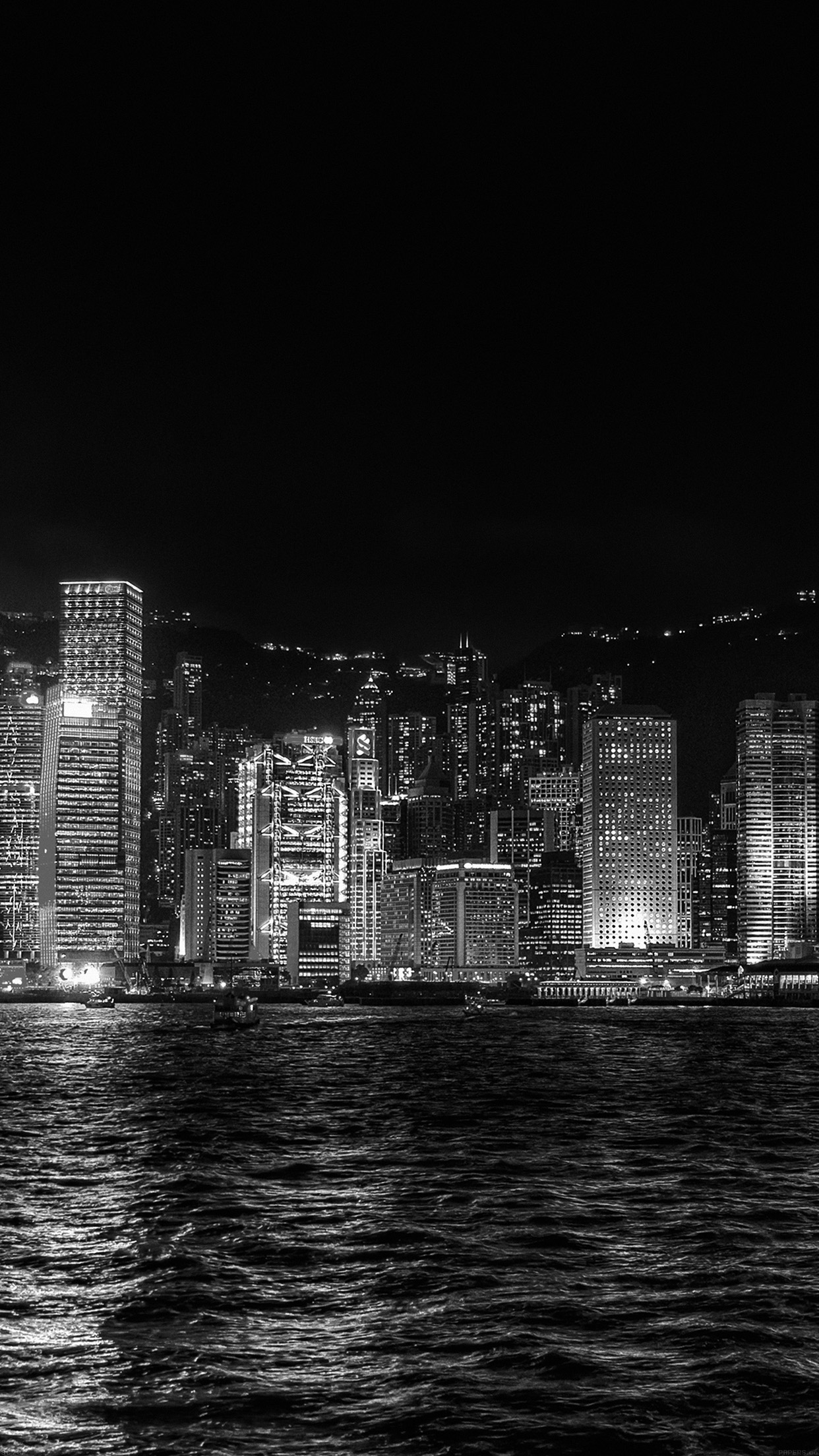 iPhone 6 wallpaper. hongkong night symposium of light dark