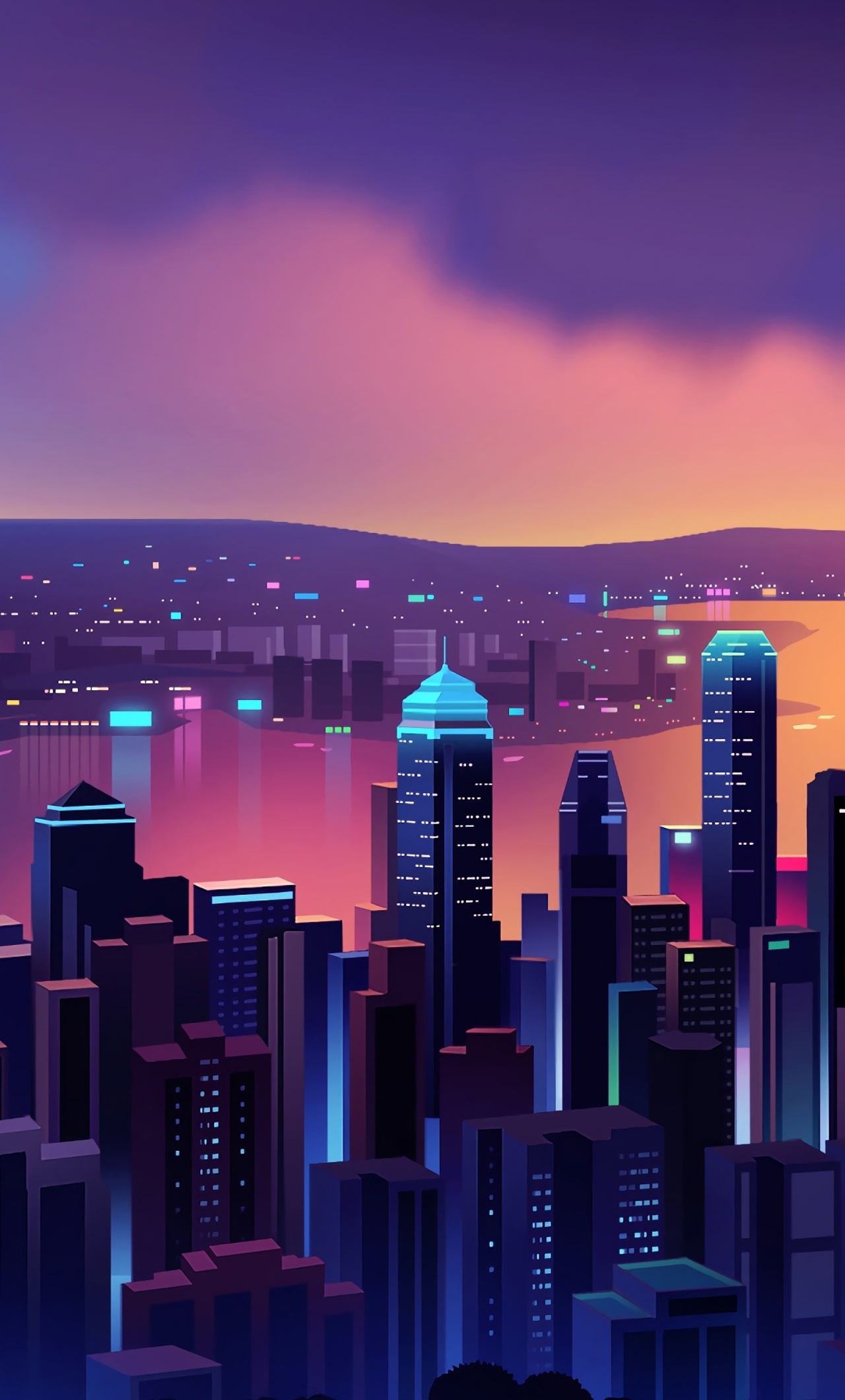 Hong Kong Minimal 4k iPhone HD 4k Wallpaper, Image, Background, Photo and Picture