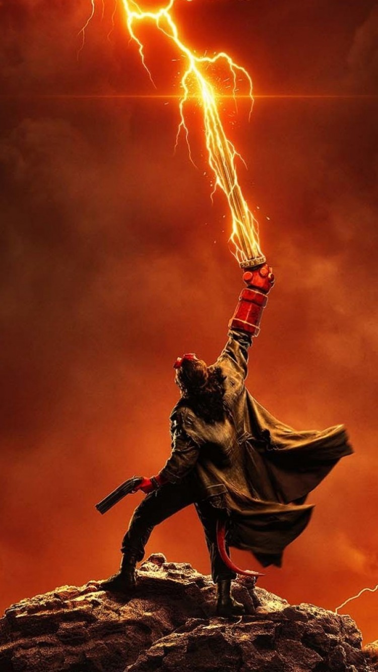 Hellboy HD Wallpaper iPhone 6 / 6S