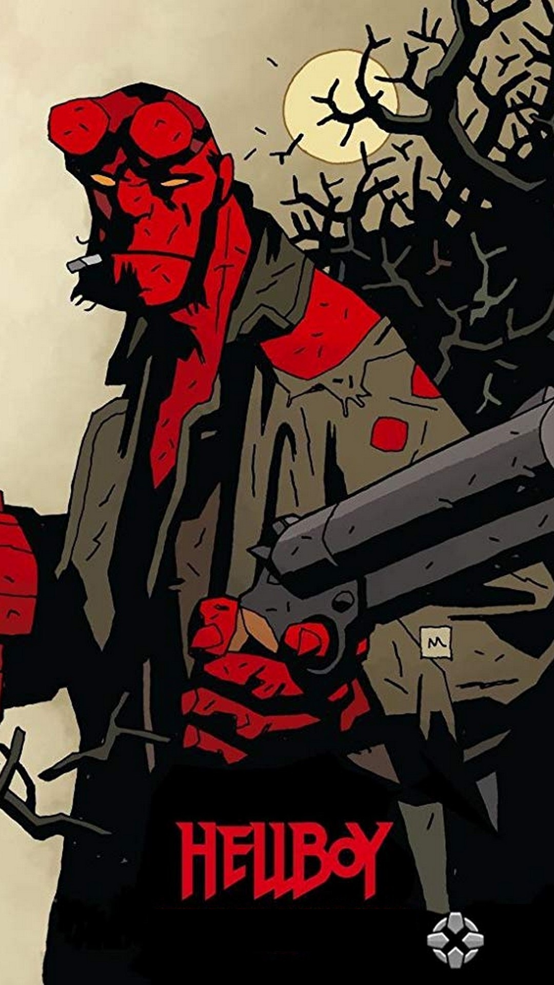 Hellboy iPhone 6 Wallpaper Movie Poster Wallpaper HD