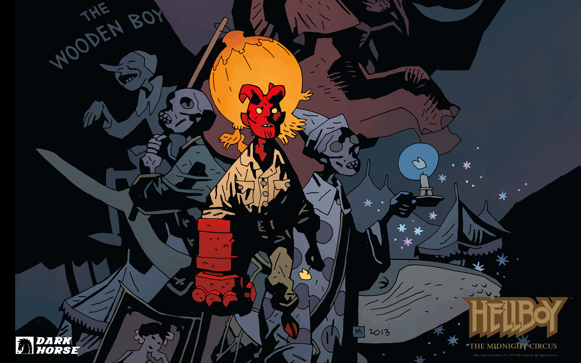 Hellboy The Midnight Circus - Desktops - Dark Horse Comics