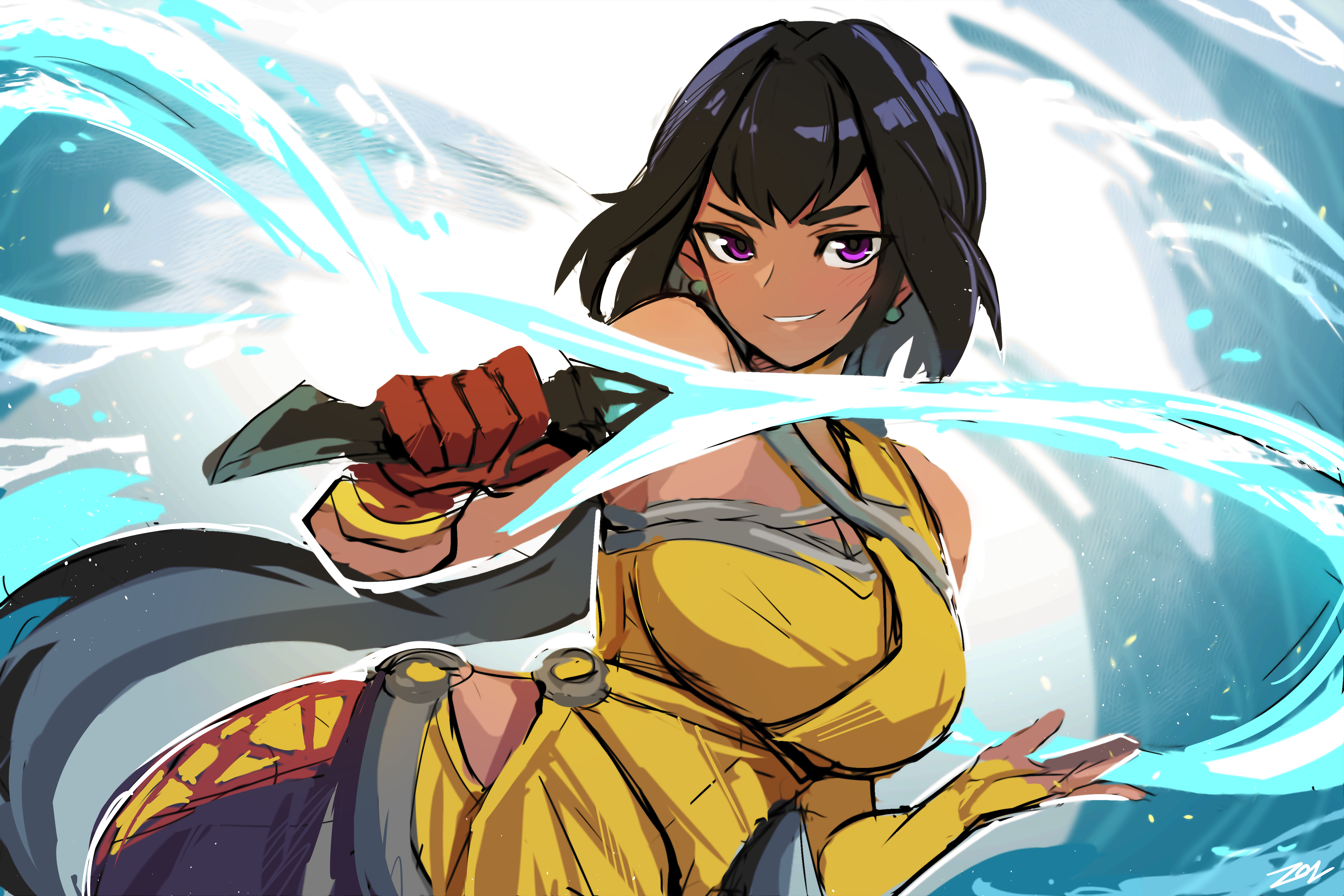 Nilah (League Of Legends) HD Wallpaper and Background