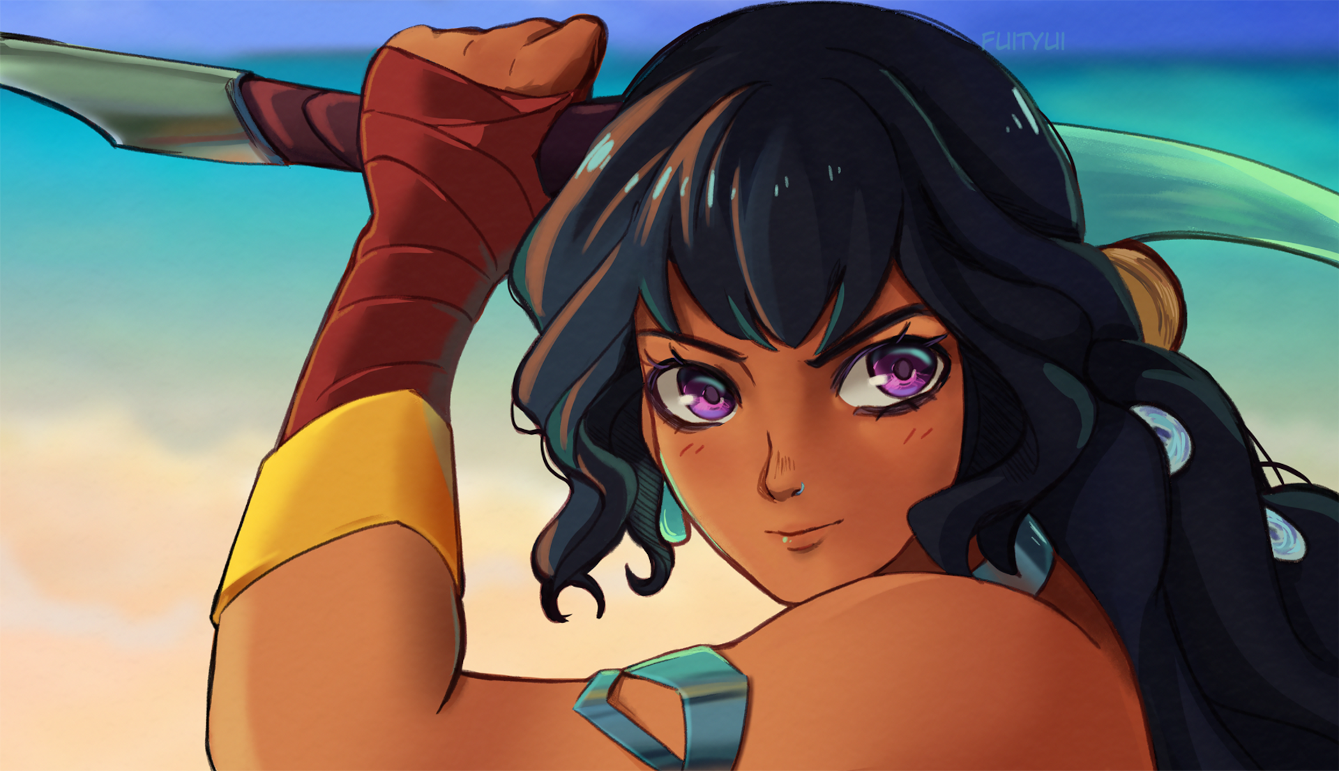 Nilah (League Of Legends) HD Wallpaper and Background