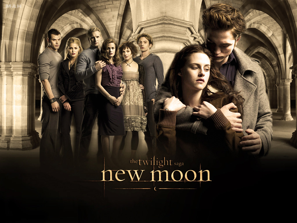 The Twilight Saga New Moon PowerPoint Background