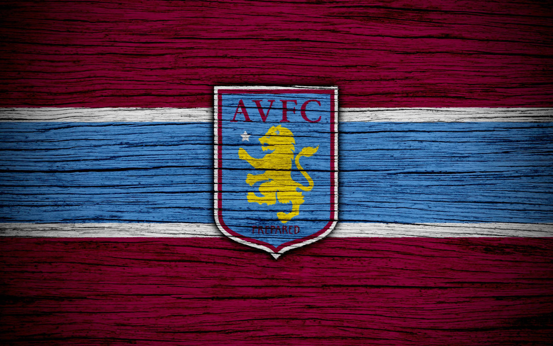 Download Aston Villa FC Wood Wallpaper