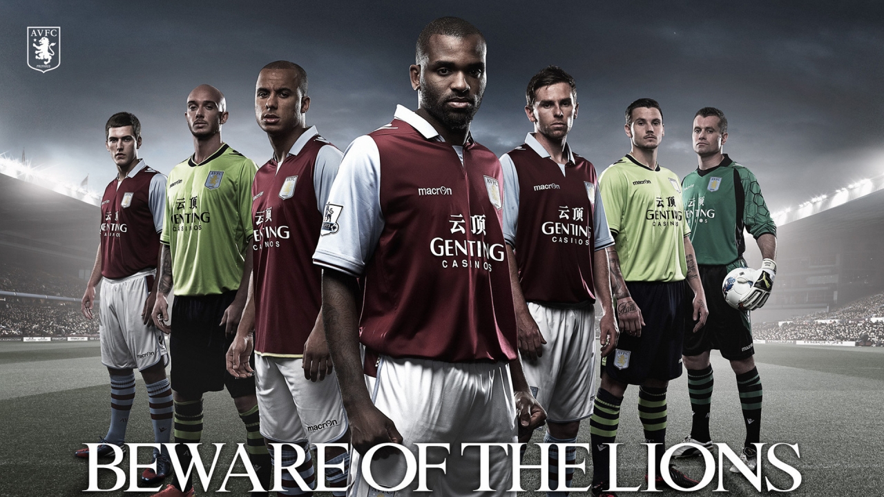 Aston Villa 1280 x 720 HDTV 720p Wallpaper