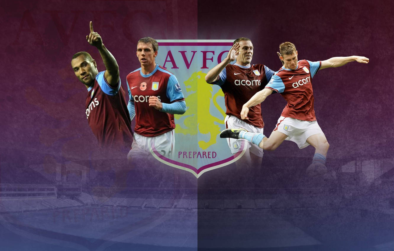 Download Aston Villa FC Players Wallpaper