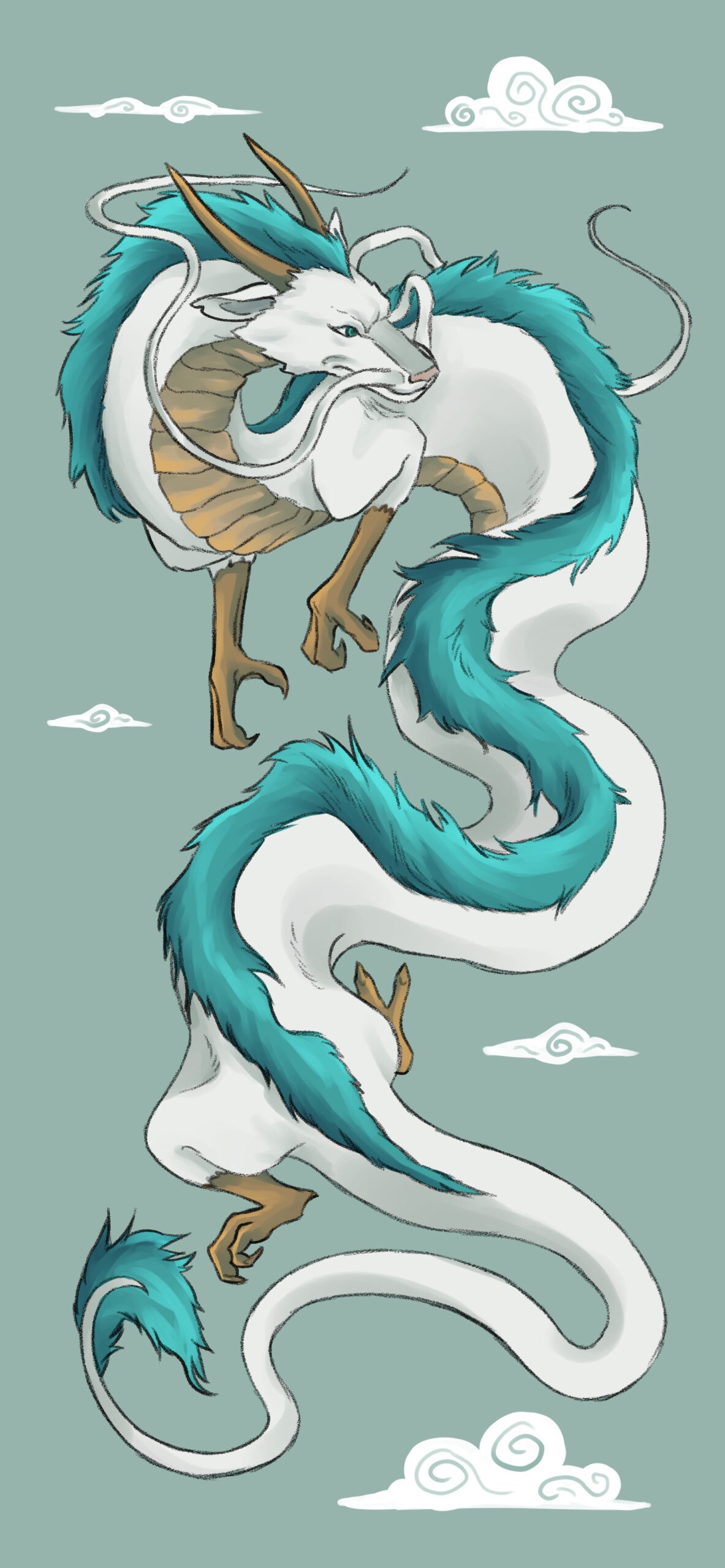 Spirited Away Haku Dragon Wallpaper