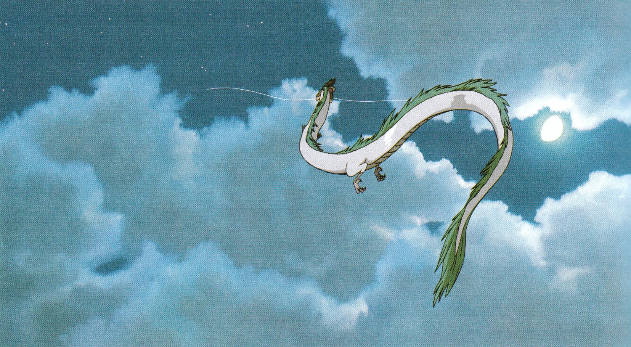 Haku (Dragon)/. Studio ghibli, Studio ghibli art, Ghibli
