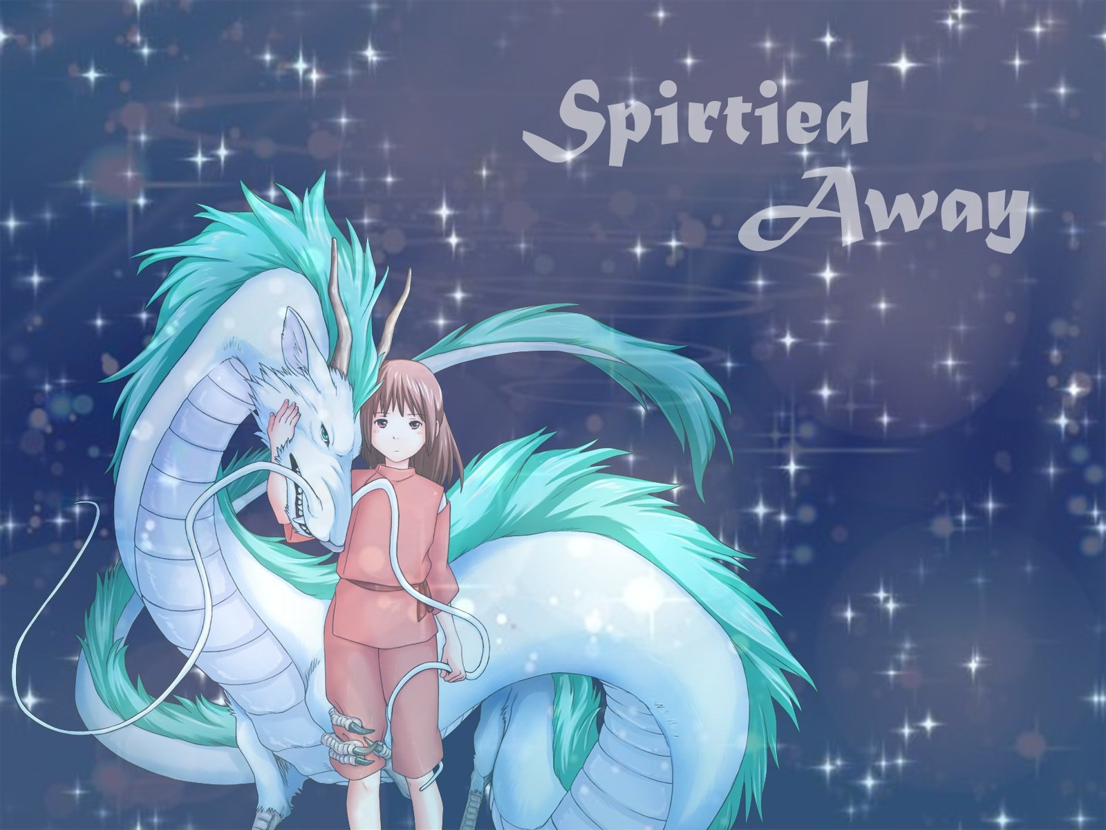 Dragon haku ogino chihiro spirited away wallpaperx1200