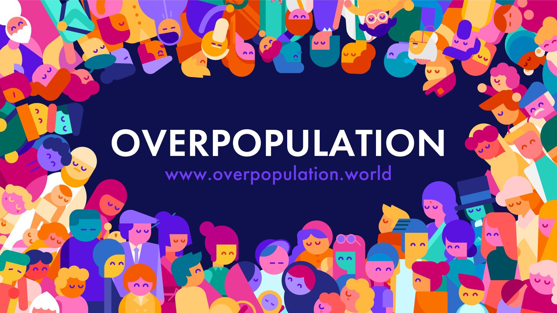 Lettering fonts. Human overpopulation, Background for powerpoint presentation, Ap human geography
