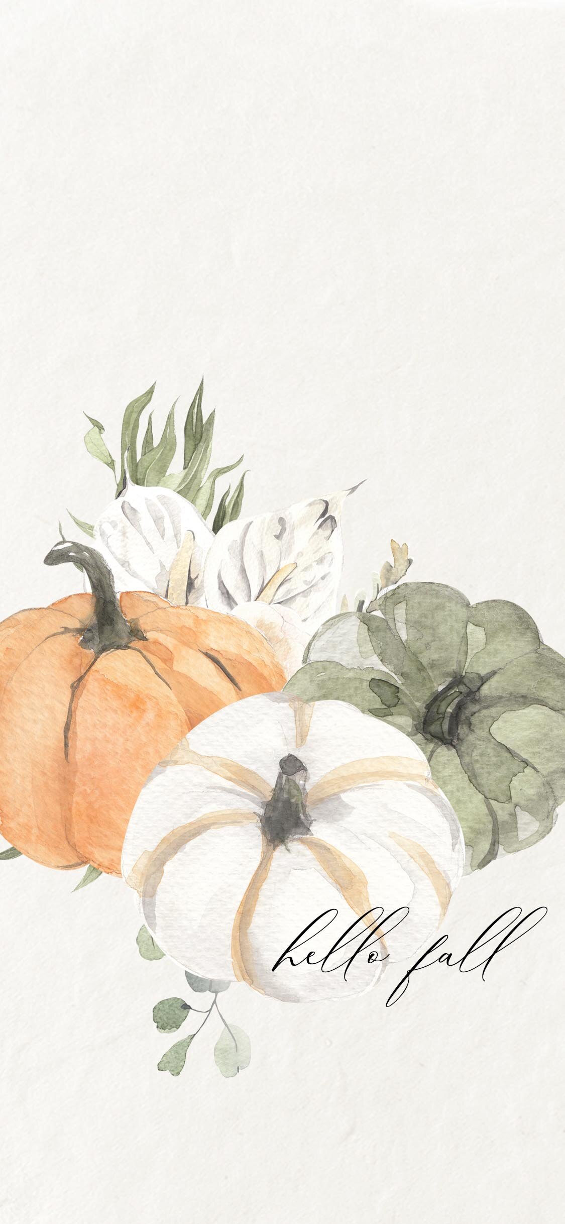 Hello, Fall! Free Phone Wallpaper Download
